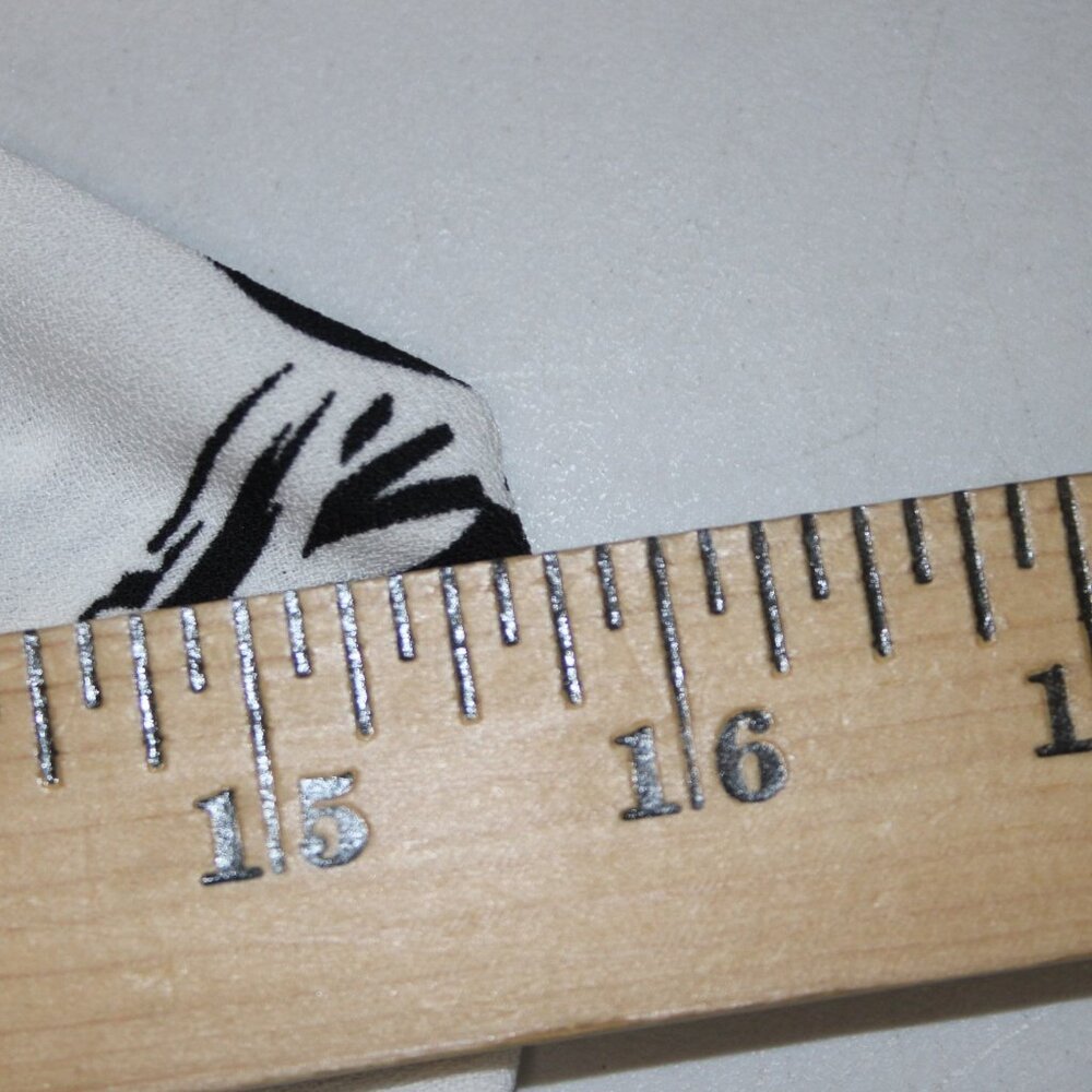 Jay Godfrey Jumpsuit Sz 6 White Black Printed Knot Front 100% Poly Jumpsuit - Picture 7 of 11